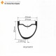27.5er / 29er Carbon 33x30mm inner Width 27mm Tubeless Hookless Symmetric / Asymmetric MTB Rim